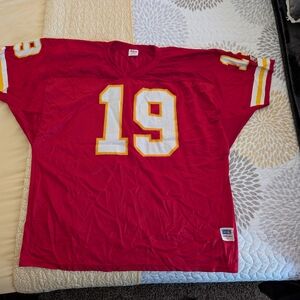 KC Chiefs Joe Montana Wilson Red Sports Jersey